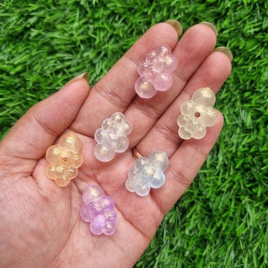 Acrylic Luminous Cloud Beads