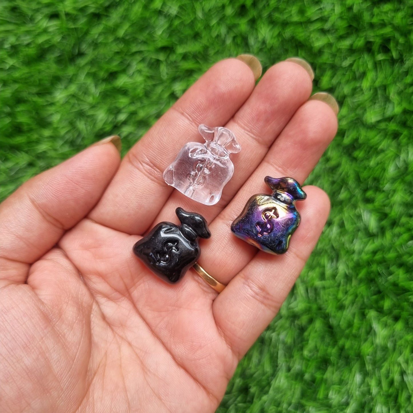 Acrylic Money Bag Bead