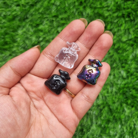 Acrylic Money Bag Bead