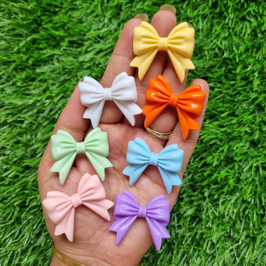 Acrylic Beads - Bow Beads