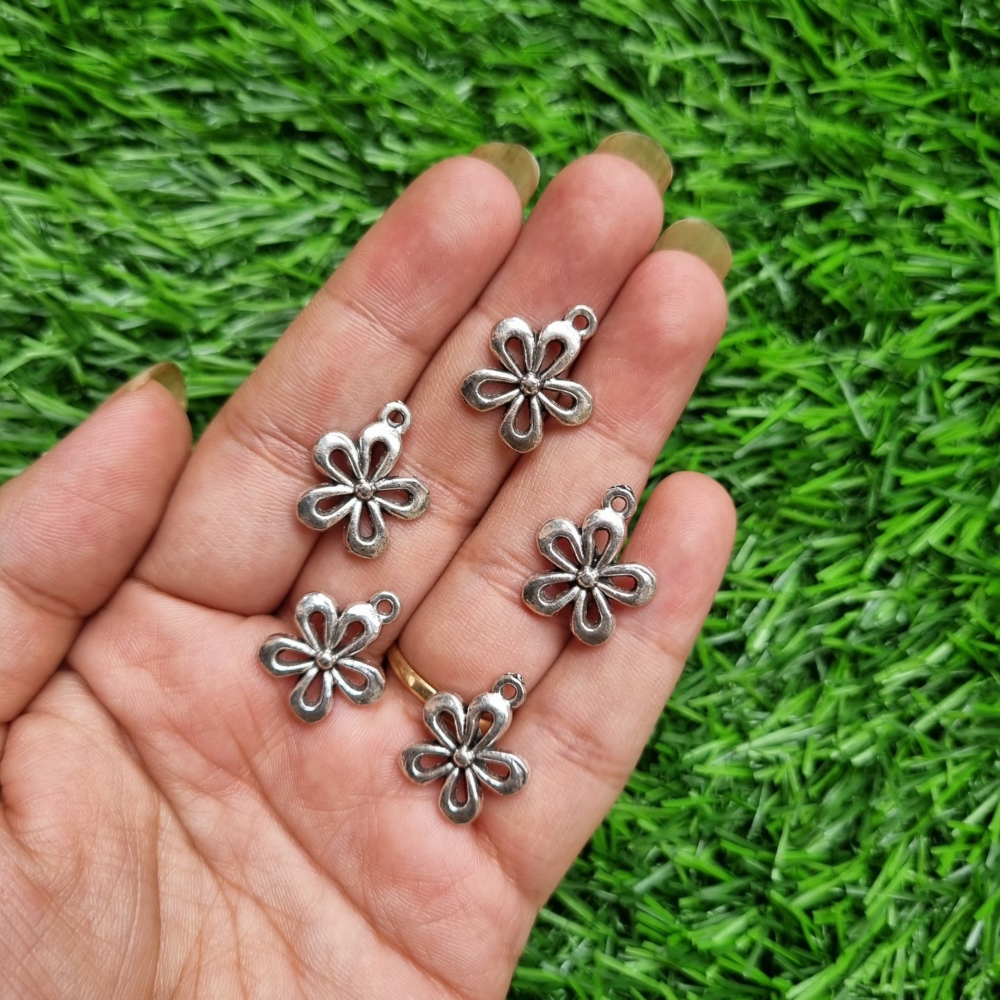 Metal Charms - Flower