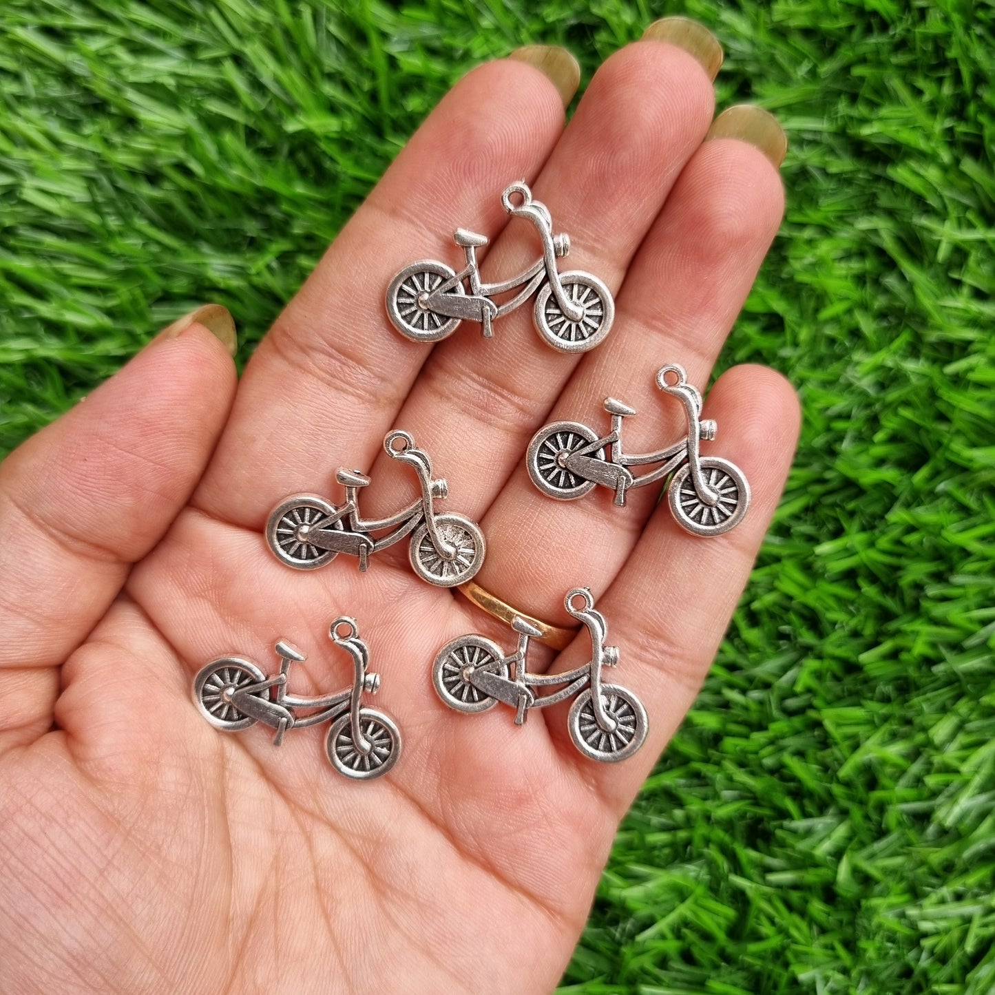 Metal Charms - Cycle