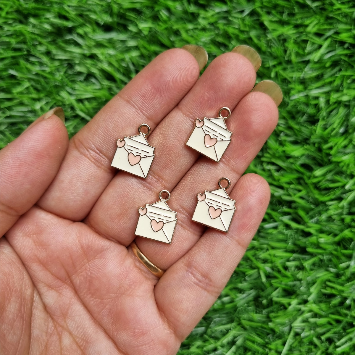 Enamel Charm - Envelope
