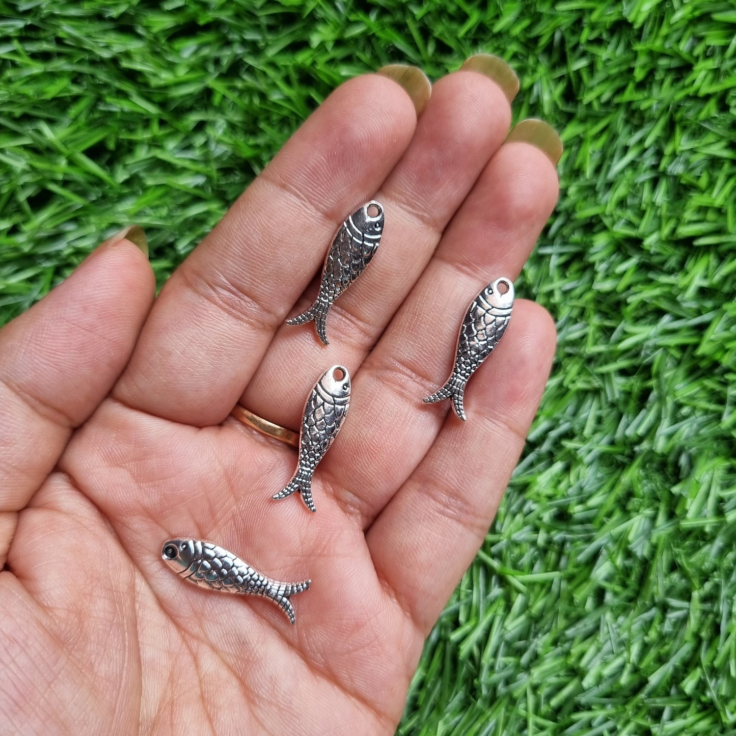 Metal Charms - Fish