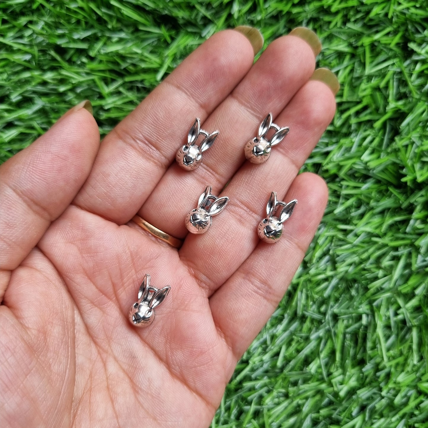 Metal Charms - Rabbit