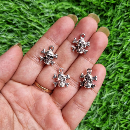 Metal Charm - Skull
