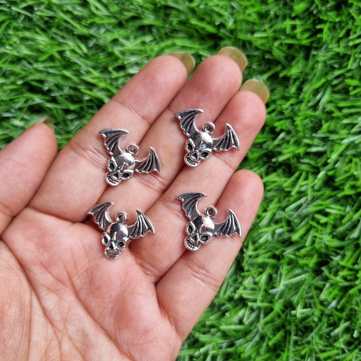Metal Charm - Skull
