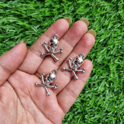 Metal Charm - Skull