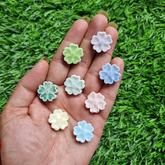 Porceline Bead - Flower