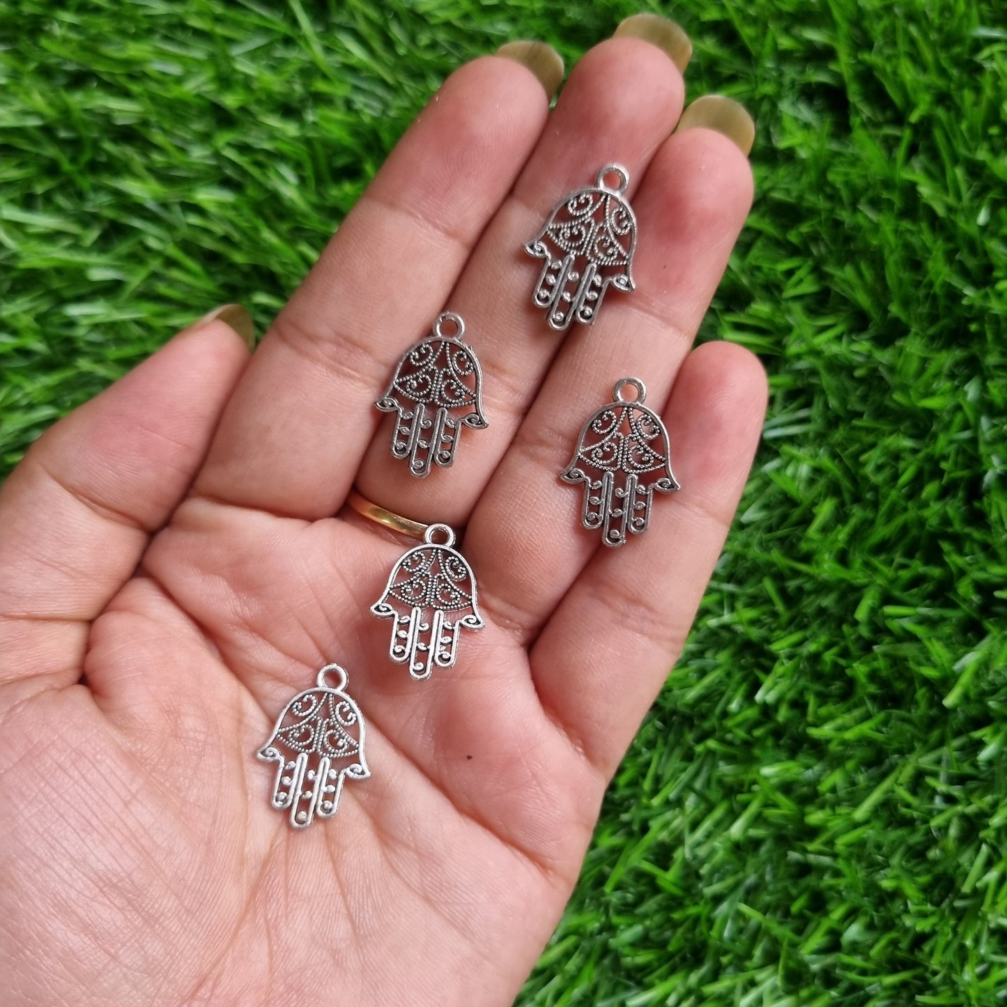 Metal Charm -  Hamsa
