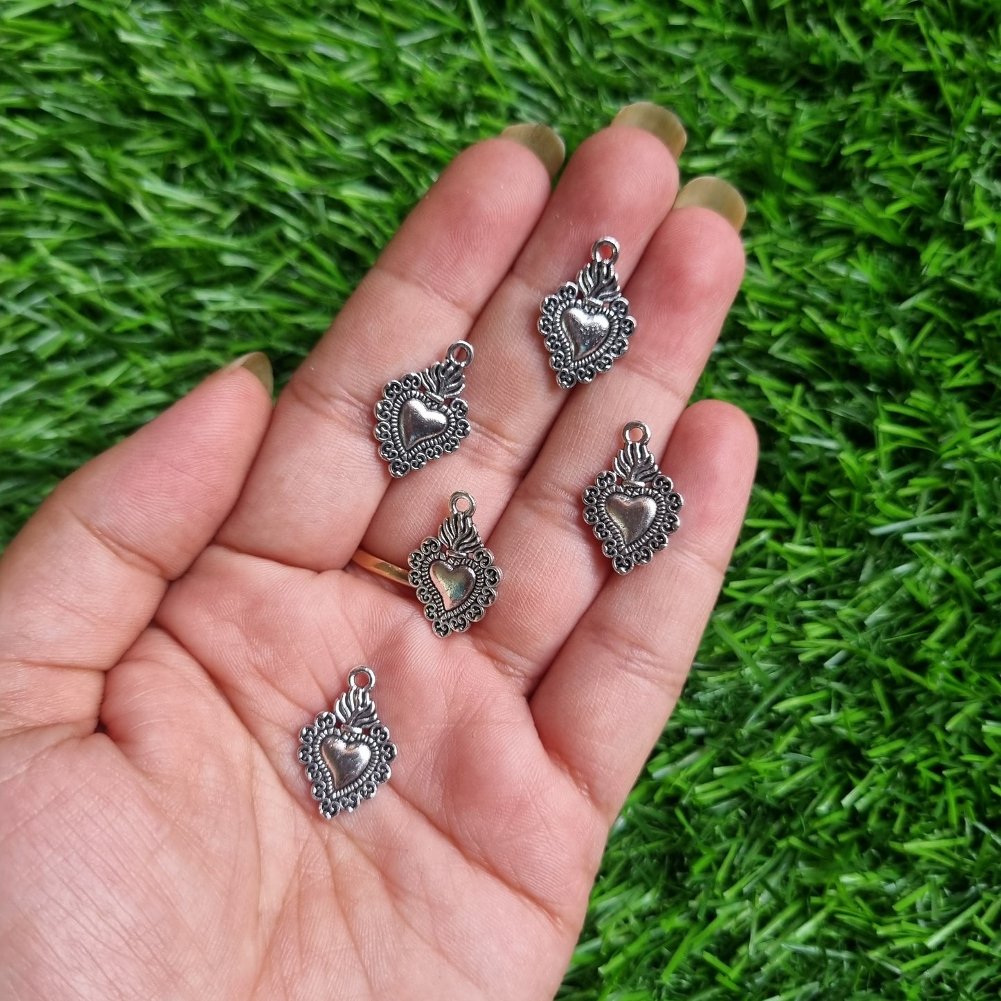 Metal Charms - Heart