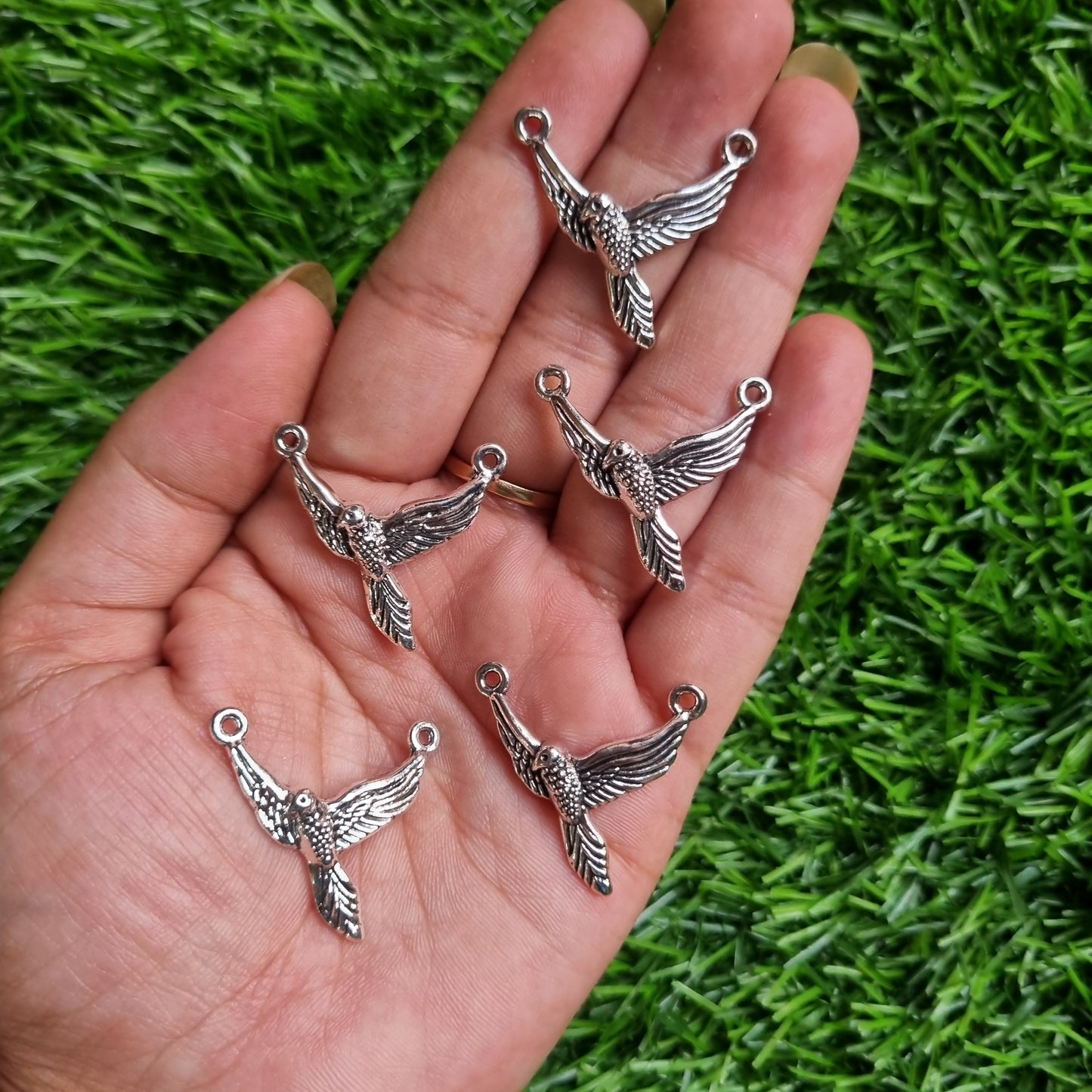 Metal Charm - Bird
