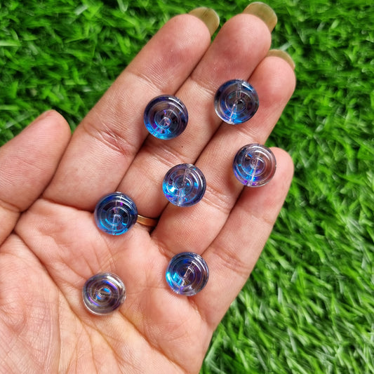 Premium Glass Beads - Shell Coiled