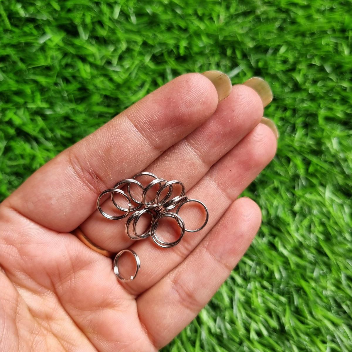 304 Stainless Steel Double Loop Rings