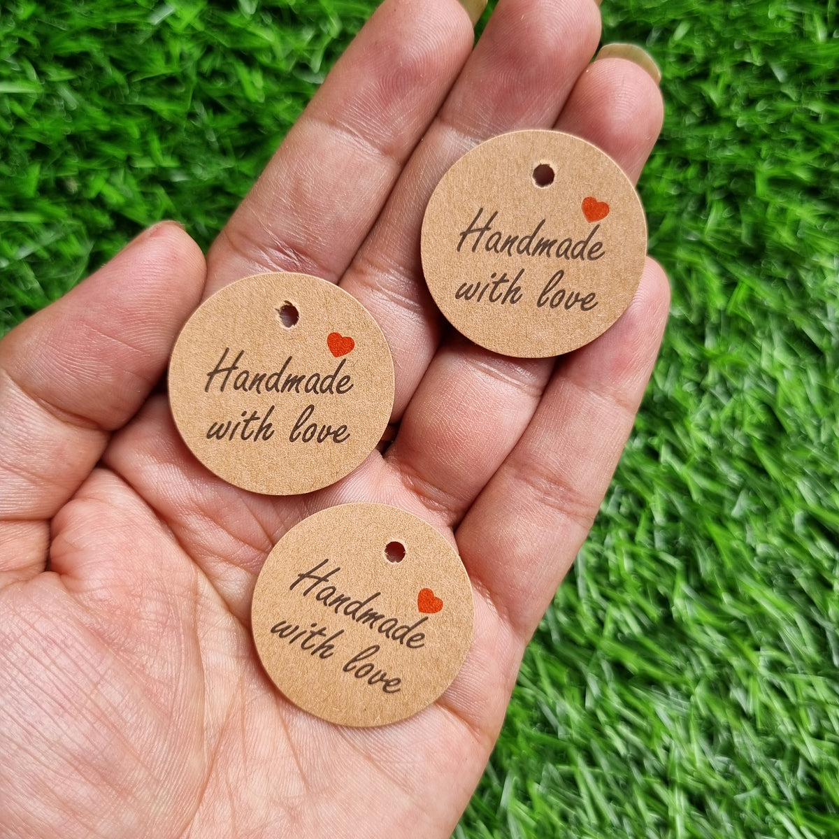 Paper Gift Tags - Handmade with Love
