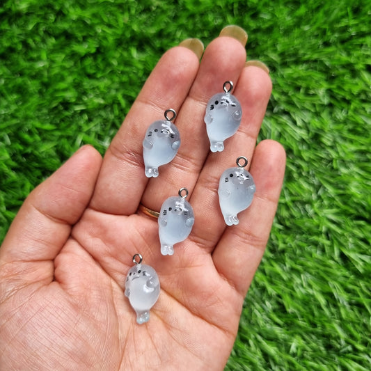 Resin Charms - Seal fish