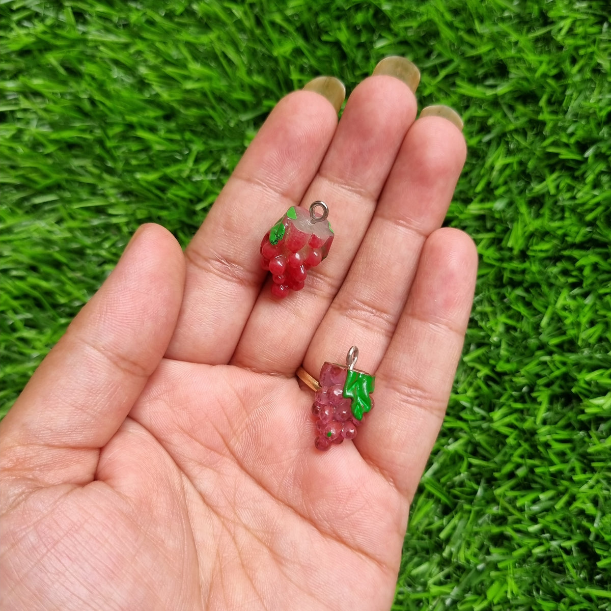 Resin Charms - Ruspberry