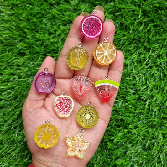 Resin Charms - Fruit Slice