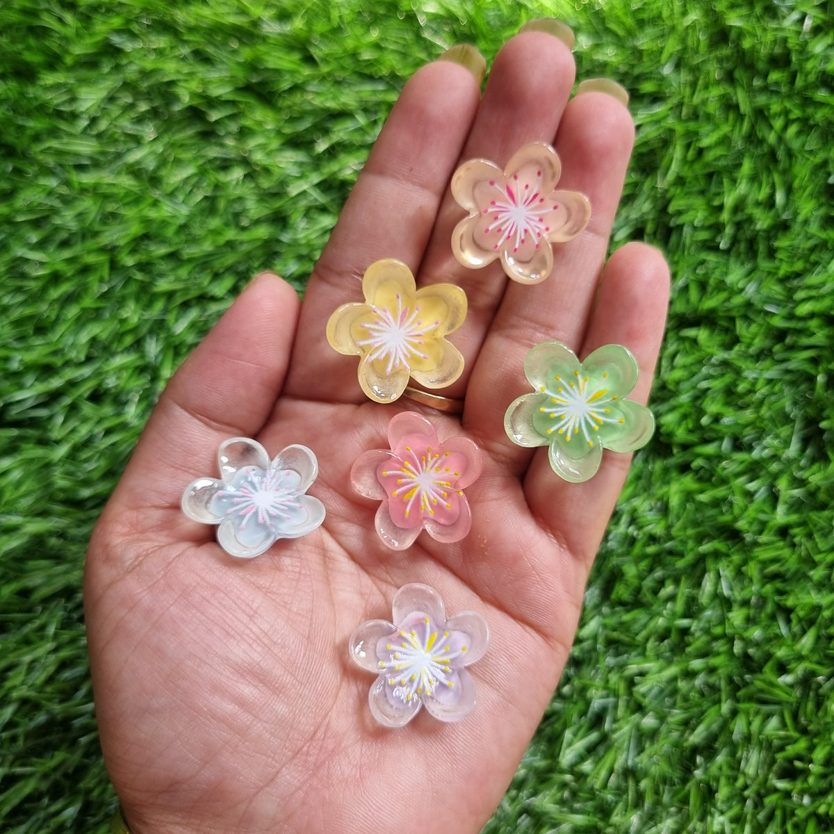 Resin Charms - Flower