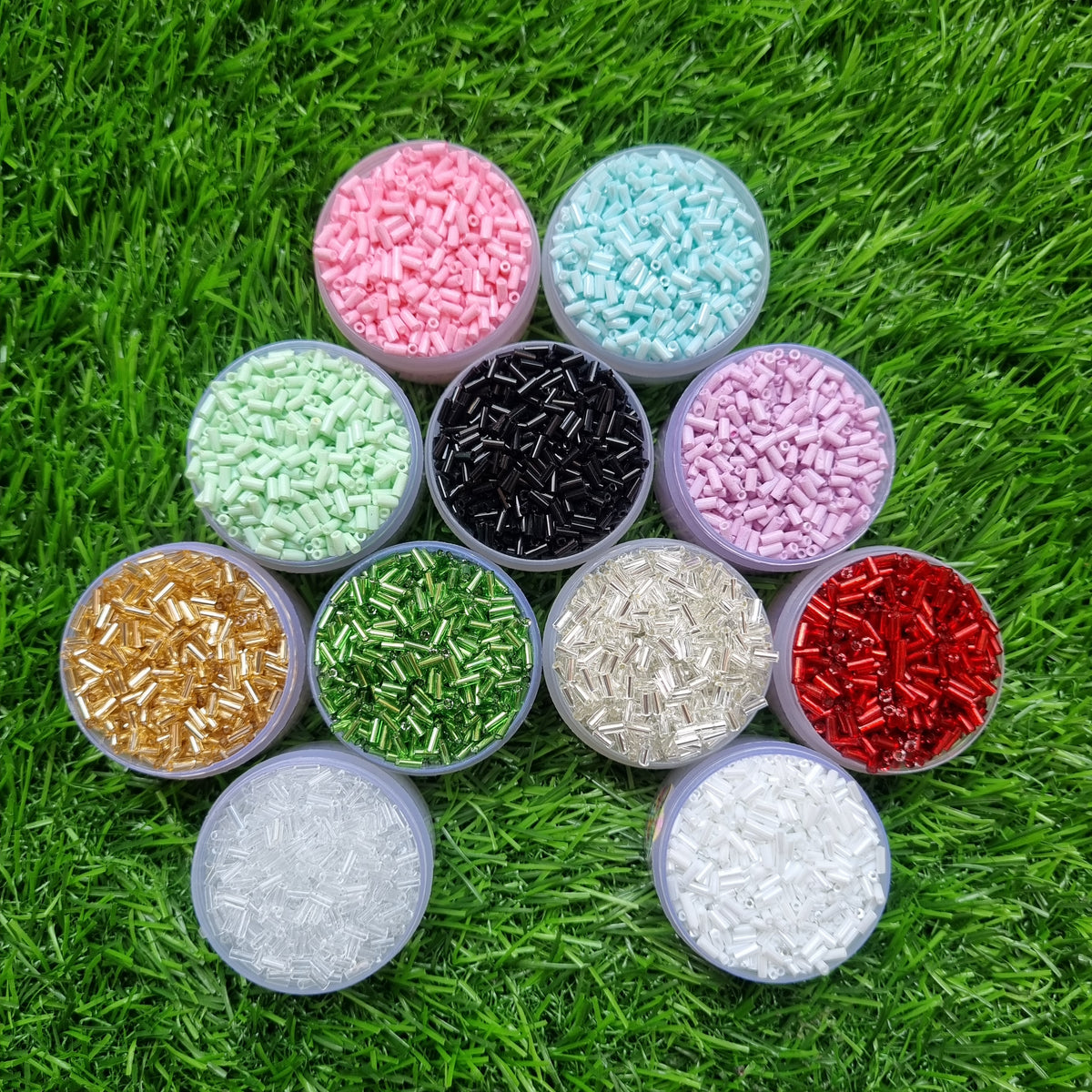 Glass Pipe / Bugle Beads
