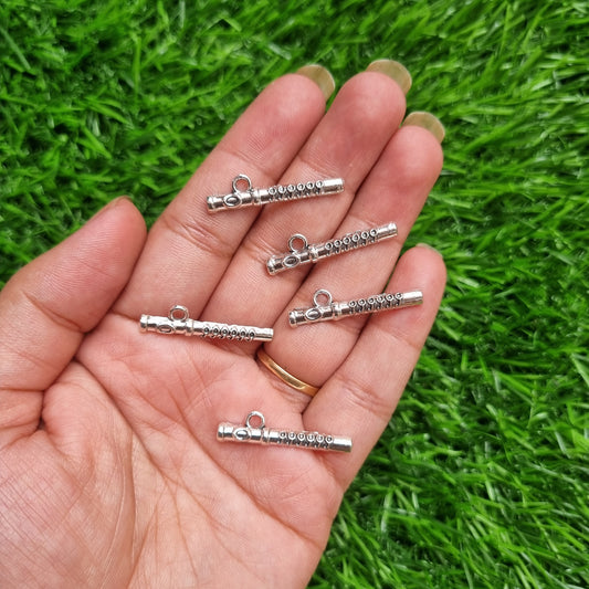 Metal Charms - Flute