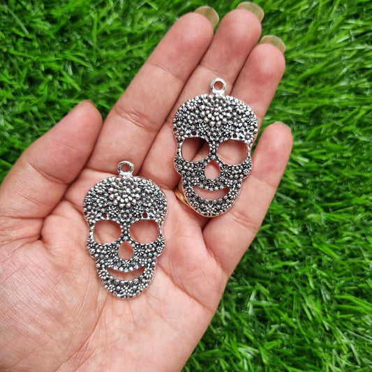 Metal Charms - Skull