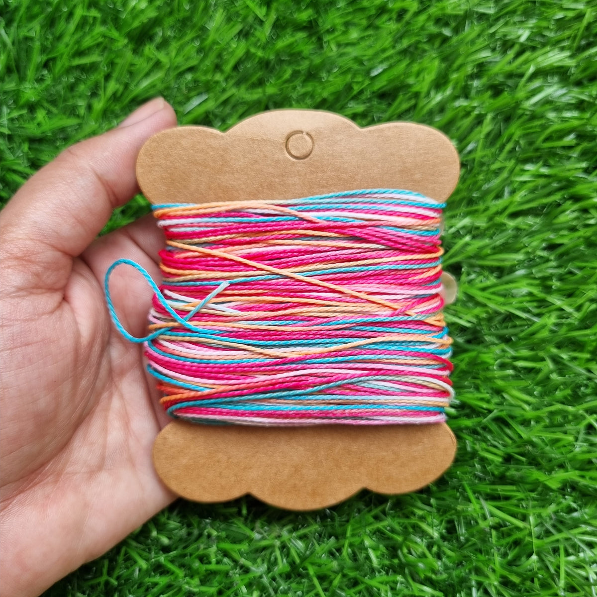 Jewellery Findings - Shaded Twisted Wax Cord 1mm