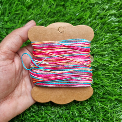Jewellery Findings - Shaded Twisted Wax Cord 1mm