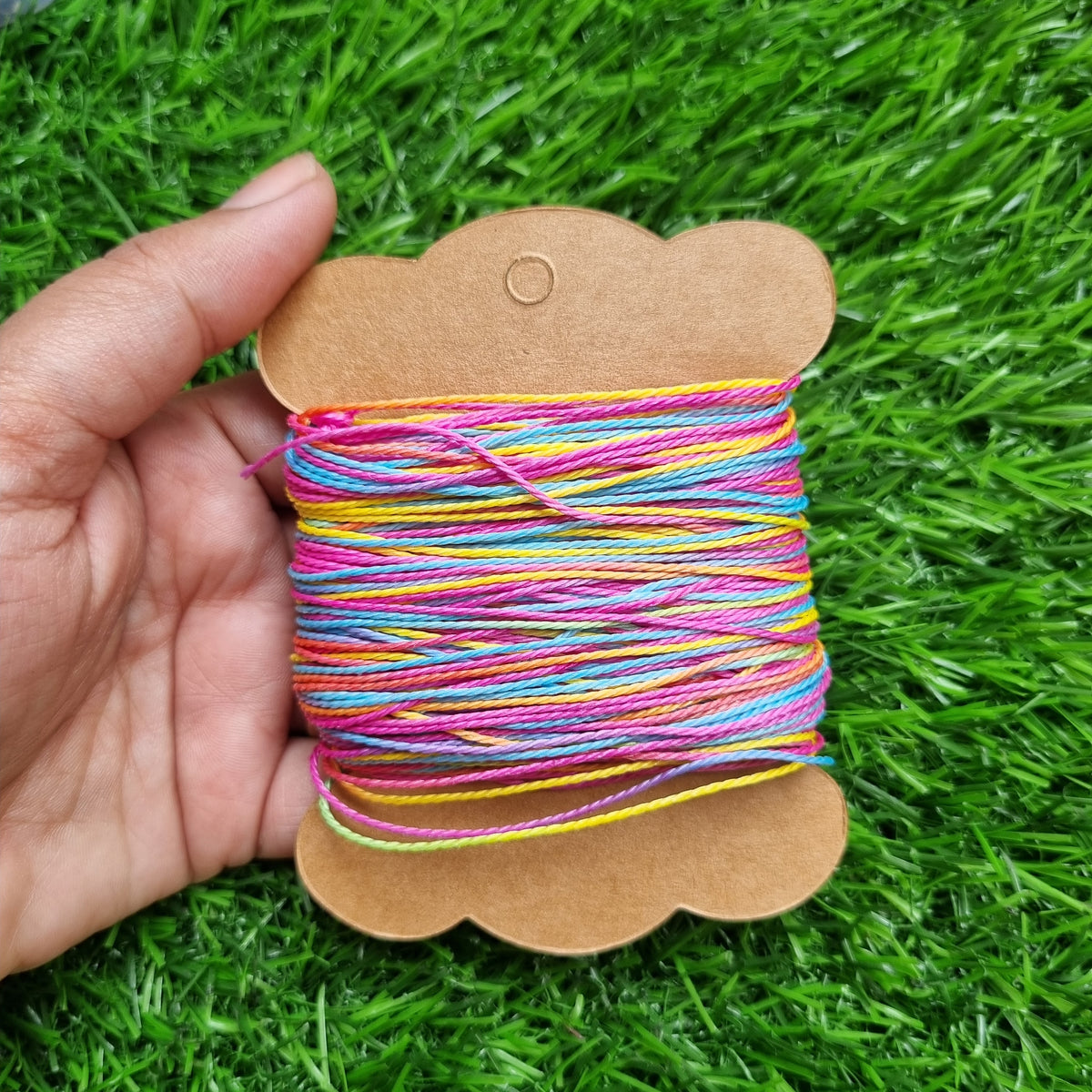 Jewellery Findings - Shaded Twisted Wax Cord 1mm