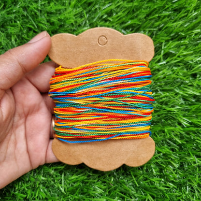 Jewellery Findings - Shaded Twisted Wax Cord 1mm