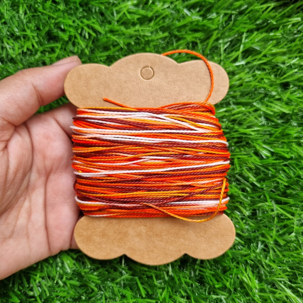 Jewellery Findings - Shaded Twisted Wax Cord 1mm