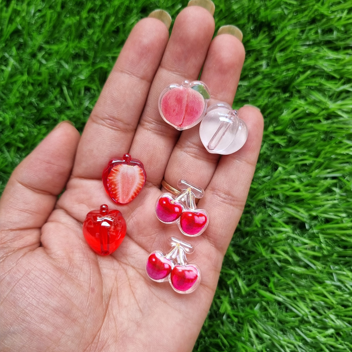 Acrylic high quality Fruit Beads