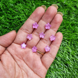Glass Beads - Purple Star