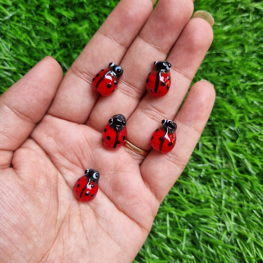 Lampwork Glassbeads - Lady Bug