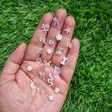 Resin Cabochons - White
