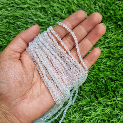 Rogini Crystal Glass Beads 4mm
