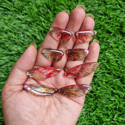 Resin Pendent - Butterfly Wings 2