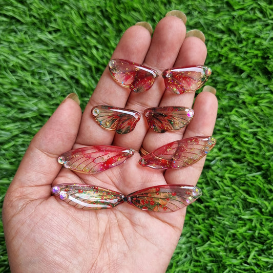 Resin Pendent - Butterfly Wings 2