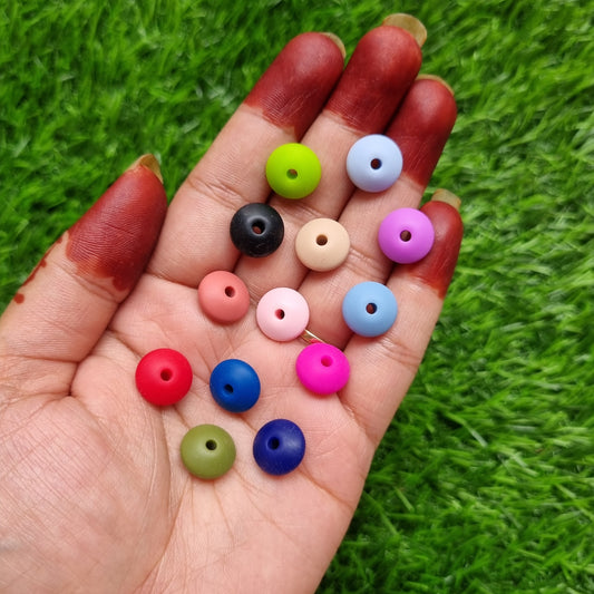 Silicon Beads - Rondelle 2