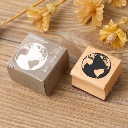 Wooden Rubber Stamps