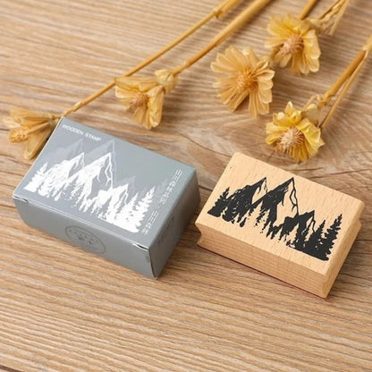 Wooden Rubber Stamps