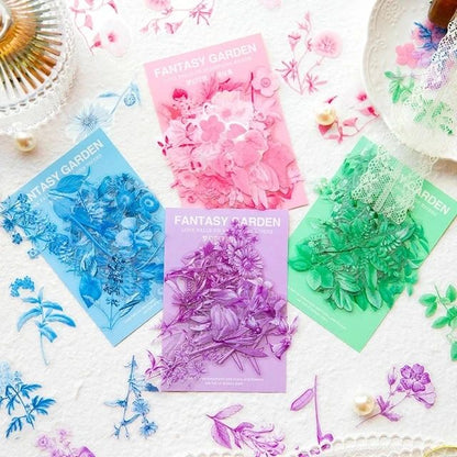 Fantasy Garden PET Stickers (40 pcs) size - 70-50mm
