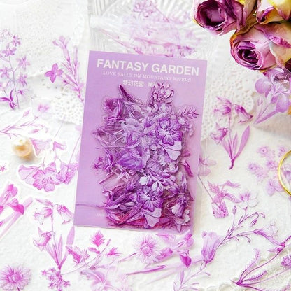 Fantasy Garden PET Stickers (40 pcs) size - 70-50mm