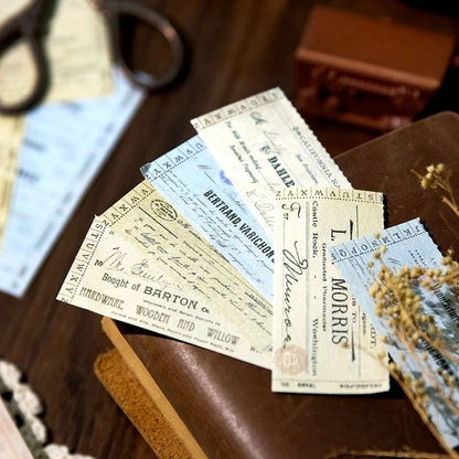 Ticker Collection (50 sheets) | Size 70-100mm