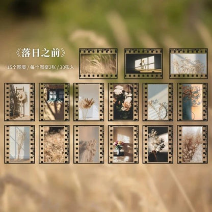 Aesthetic PET Film stickers