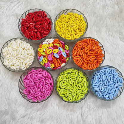Acrylic Cowry Beads