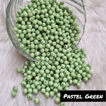 Acrylic Round Beads (6 mm)