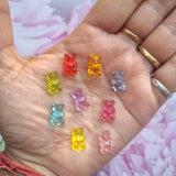Acrylic Colourful Teddy Beads