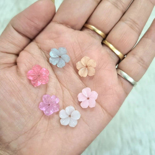 Acrylic Flower Beads