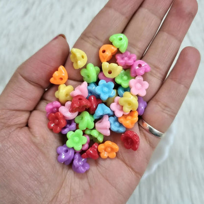 Acrylic Flower Beads